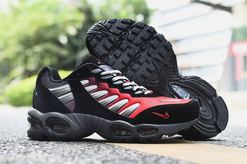 Nike Air Max TN-5 Air World Black Red Silver Shoes